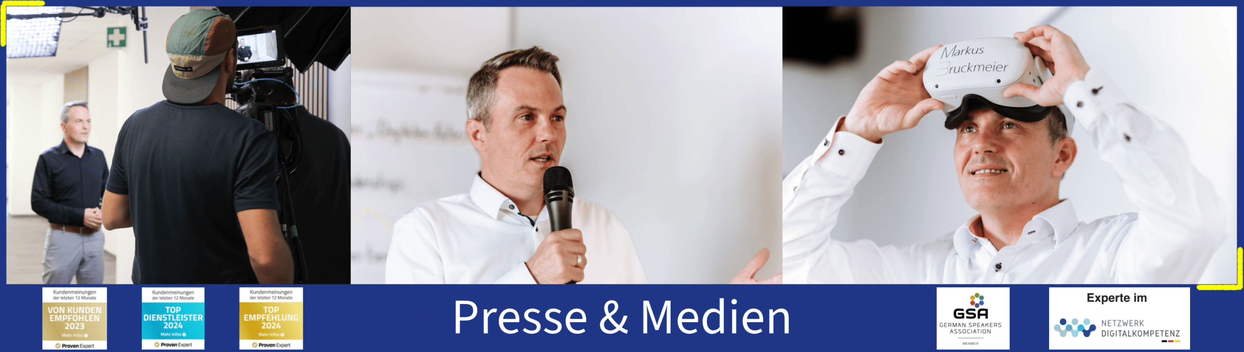 Presse & Medien Markus Bruckmeier