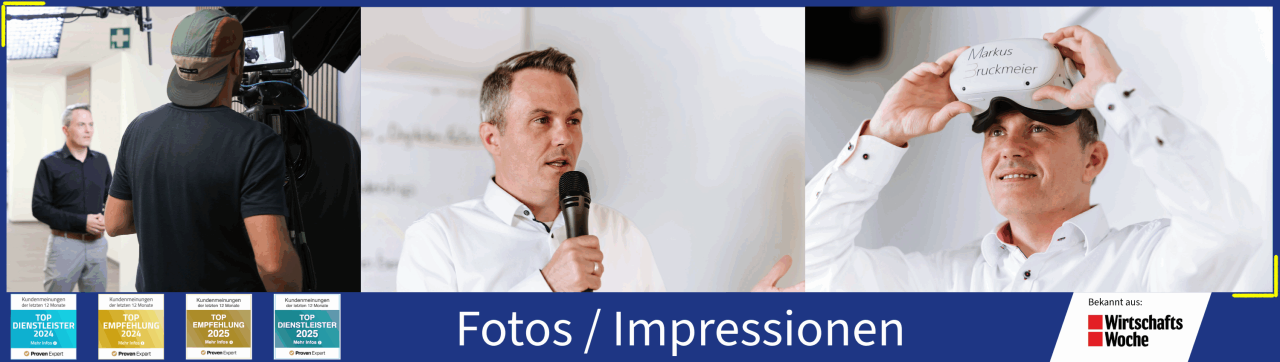 Impressionen von Vorträgen - Markus Bruckmeier