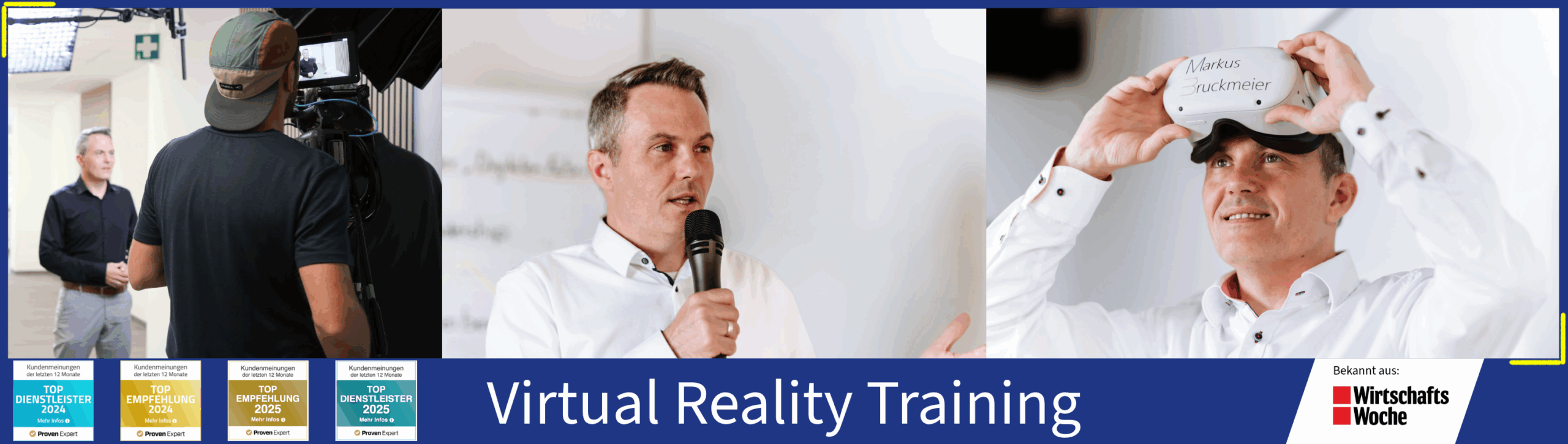 VR-Trainer Markus Bruckmeier